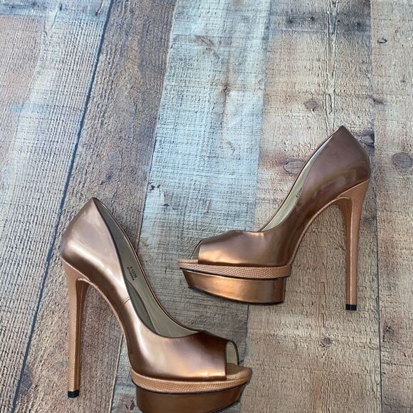 Brian Atwood Florencia peep toe pumps - Picture 7 of 16